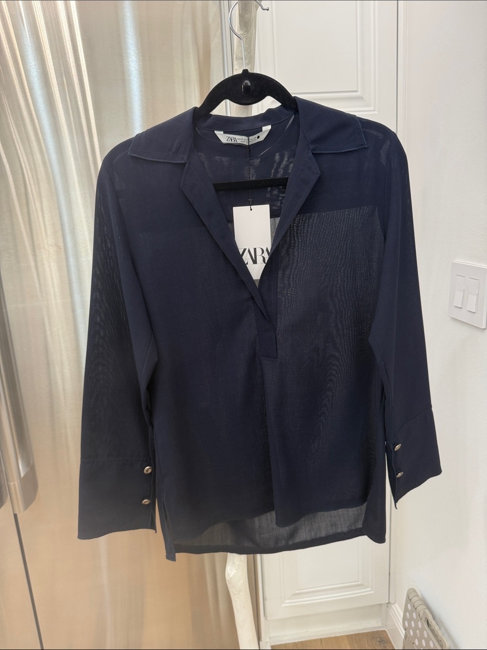 Zara Navy top